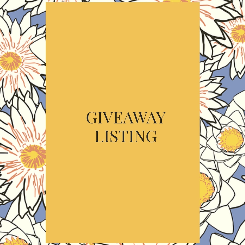 Giveaways for my lives